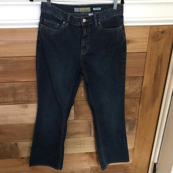Old Navy Short Boot Cut Jeans At Waist 8 Short Vintage Y2K - Picture 3 of 4